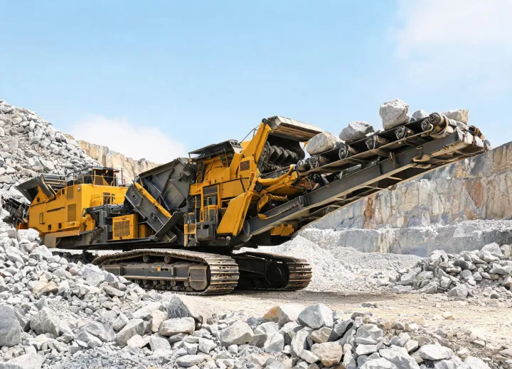 Kleemann mobile jaw crusher flagship plant